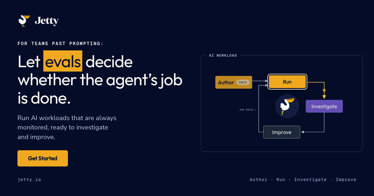 Jetty AI — AI agents your team can rely on